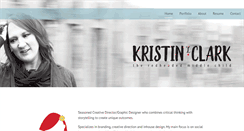 Desktop Screenshot of kristinlclark.com